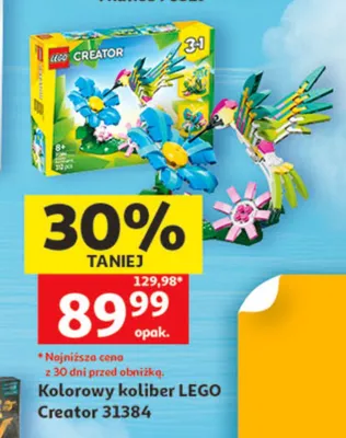 Kolorowy koliber LEGO Creator 31384 promocja w Auchan
