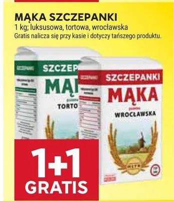 Mąka szczepanki luksusowa, tortowa, wrocławska promocja w Stokrotka
