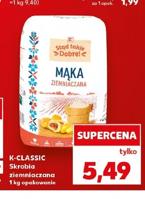 Skrobia ziemniaczana K-Classic promocja w Kaufland
