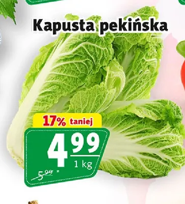 Kapusta pekińska promocja w Prim Market