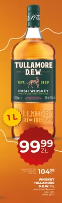 Whiskey Tullamore D.E.W. promocja w Duży Ben