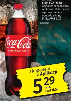 Napój promocja w Selgros