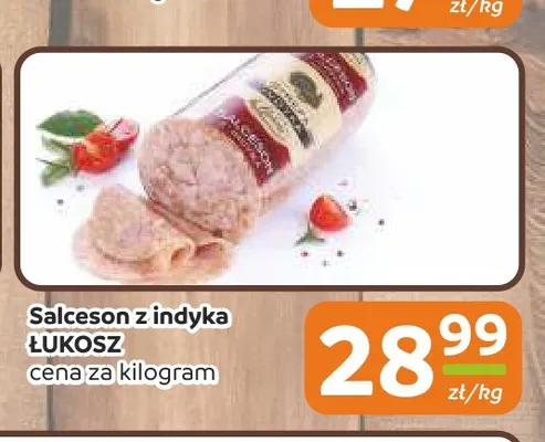 Salceson z indyka Łukosz promocja w Społem Częstochowa