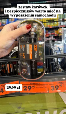 Zestaw żarówek i bezpieczników GT Max promocja w Biedronka