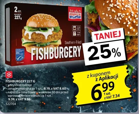 Fishburgery 227 g promocja w Selgros