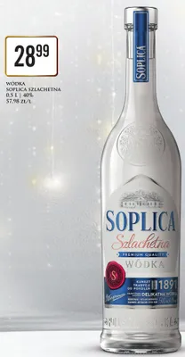 Wódka Soplica Szlachetna promocja w Dino