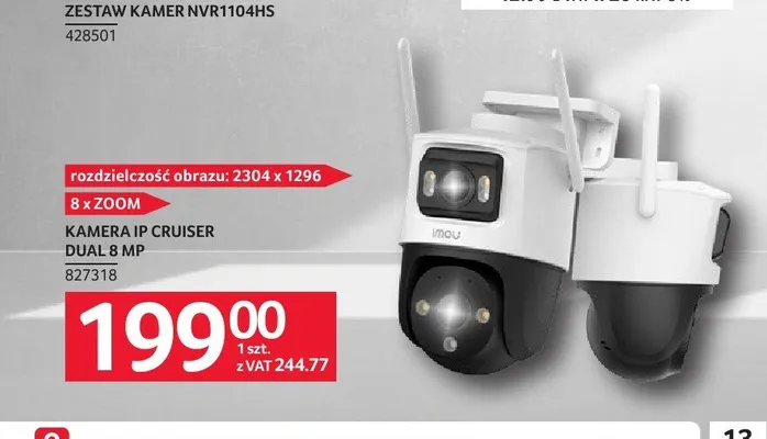 Kamera IP Imou Cruiser Dual 8 MP promocja w Selgros