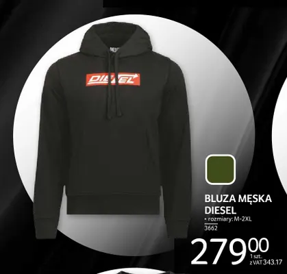 Bluza męska Diesel promocja w Selgros