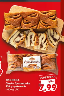 Ciasto Cynamonka Oskroba promocja w Kaufland