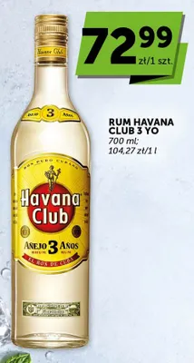 Rum Havana Club 3 YO promocja w Groszek