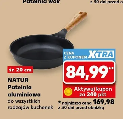 Patelnia aluminiowa Gerlach Natur śr. 20 cm promocja w Kaufland