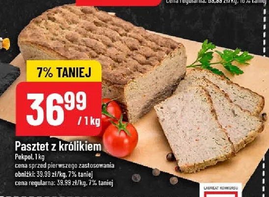 Pasztet z królikiem promocja w POLOmarket