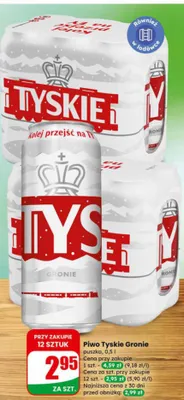 Piwo gronie promocja w Dino