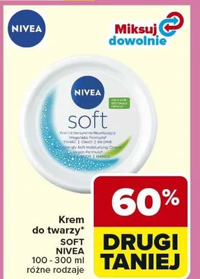Krem do twarzy Soft promocja w Carrefour Market
