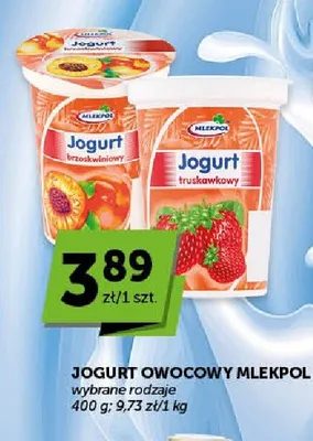 Jogurt owocowy Mlekpol promocja w ABC