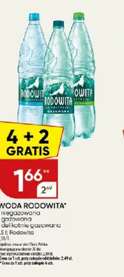 Woda niegazowana Nałęczowianka promocja w Chata Polska