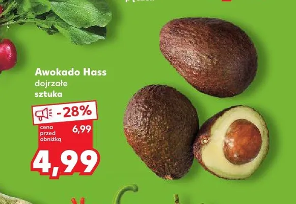 Awokado Hass dojrzałe promocja w Kaufland