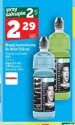 Napój izotoniczny Dr Witt promocja w TOPAZ