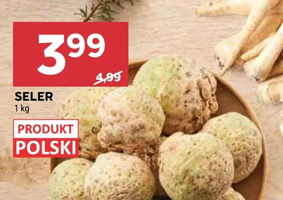 Seler polski promocja w Stokrotka