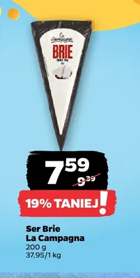Ser Brie La Campagna promocja w Netto