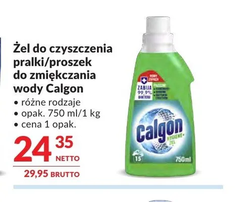 Proszek do zmiękczania wody Calgon promocja w Makro