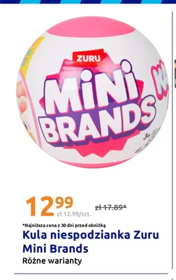 Kula niespodzianka Zuru Mini Brands promocja w Action