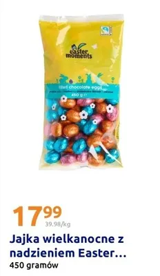 Jajka wielkanocne z nadzieniem Easter promocja w Action