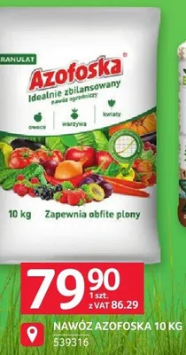 Nawóz Azofoska granulat 10kg 539316 promocja w Selgros