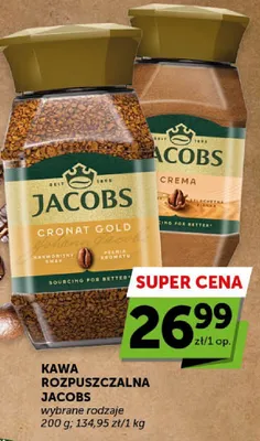 Kawa rozpuszczalna Cronat Gold promocja w Groszek