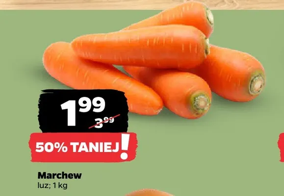 Marchew promocja w Netto