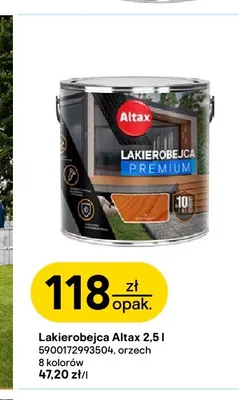 Lakierobejca Altax Premium promocja w Castorama