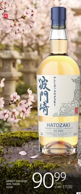 Whisky Hatozaki 40% promocja w Selgros