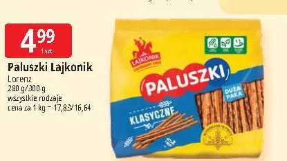 Paluszki Lajkonik promocja w Leclerc