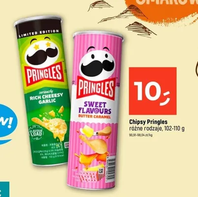 Chipsy Pringles różne rodzaje promocja w Dealz