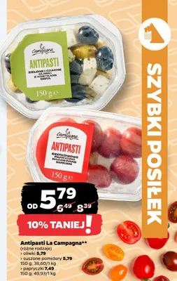 Antipasti oliwki promocja w Netto