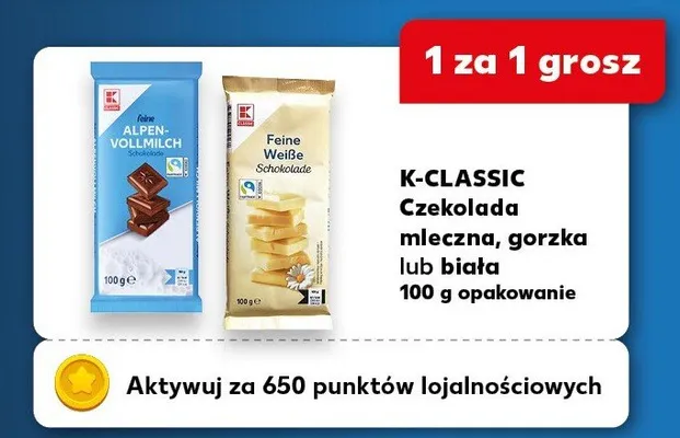 Czekolada promocja w Kaufland