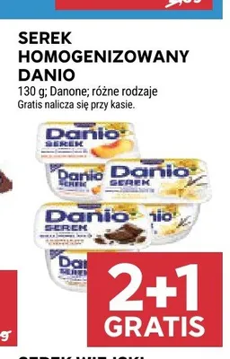 Serek homogenizowany Danio promocja w Stokrotka