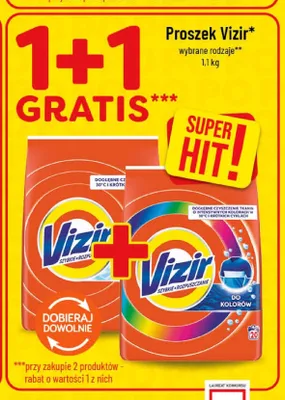 Proszek do prania Vizir Do Kolorów promocja w POLOmarket