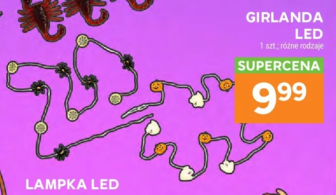Girlanda LED promocja w Stokrotka