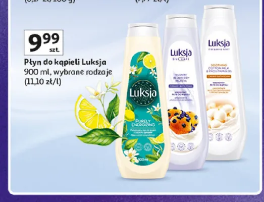 Płyn do kąpieli Luksja promocja w Auchan