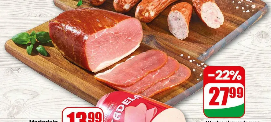 Wędzonka wyborna surowa Agro Rydzyna promocja w Dino