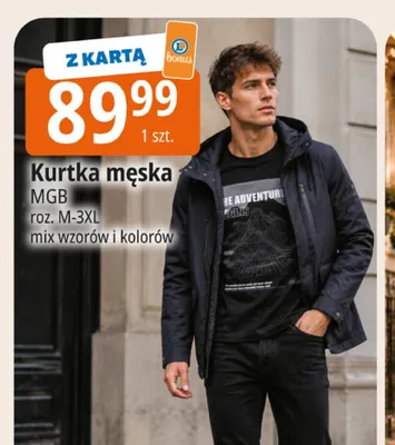 Kurtka męska MGB promocja w Leclerc