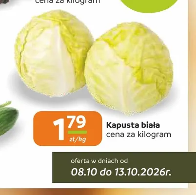 Kapusta biała promocja w Społem Częstochowa