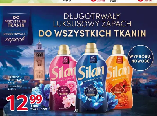 Płyn do płukania Silan Aromatherapy Luxe Retreat Cape Town promocja w Selgros