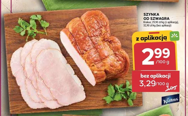 Szynka od Szwagra Krakus promocja w Stokrotka
