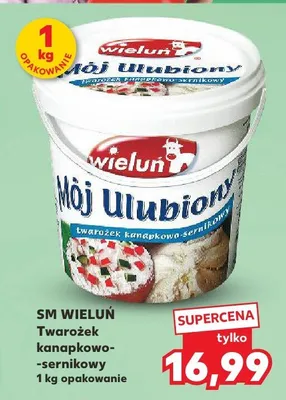 Twarożek kanapkowo-sernikowy promocja w Kaufland