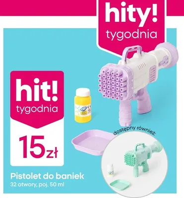 Pistolet do baniek  promocja w Pepco