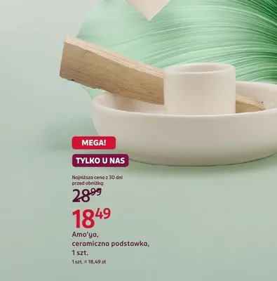 Ceramiczna podstawka Amo'ya promocja w Rossmann