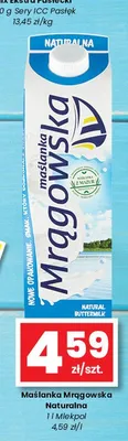 Maślanka Mrągowska naturalna Mlekpol promocja w emma MARKET