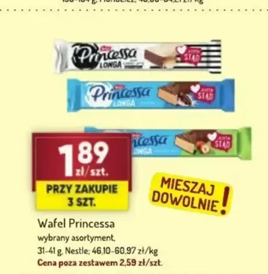 Wafel Princessa Longa promocja w Avita